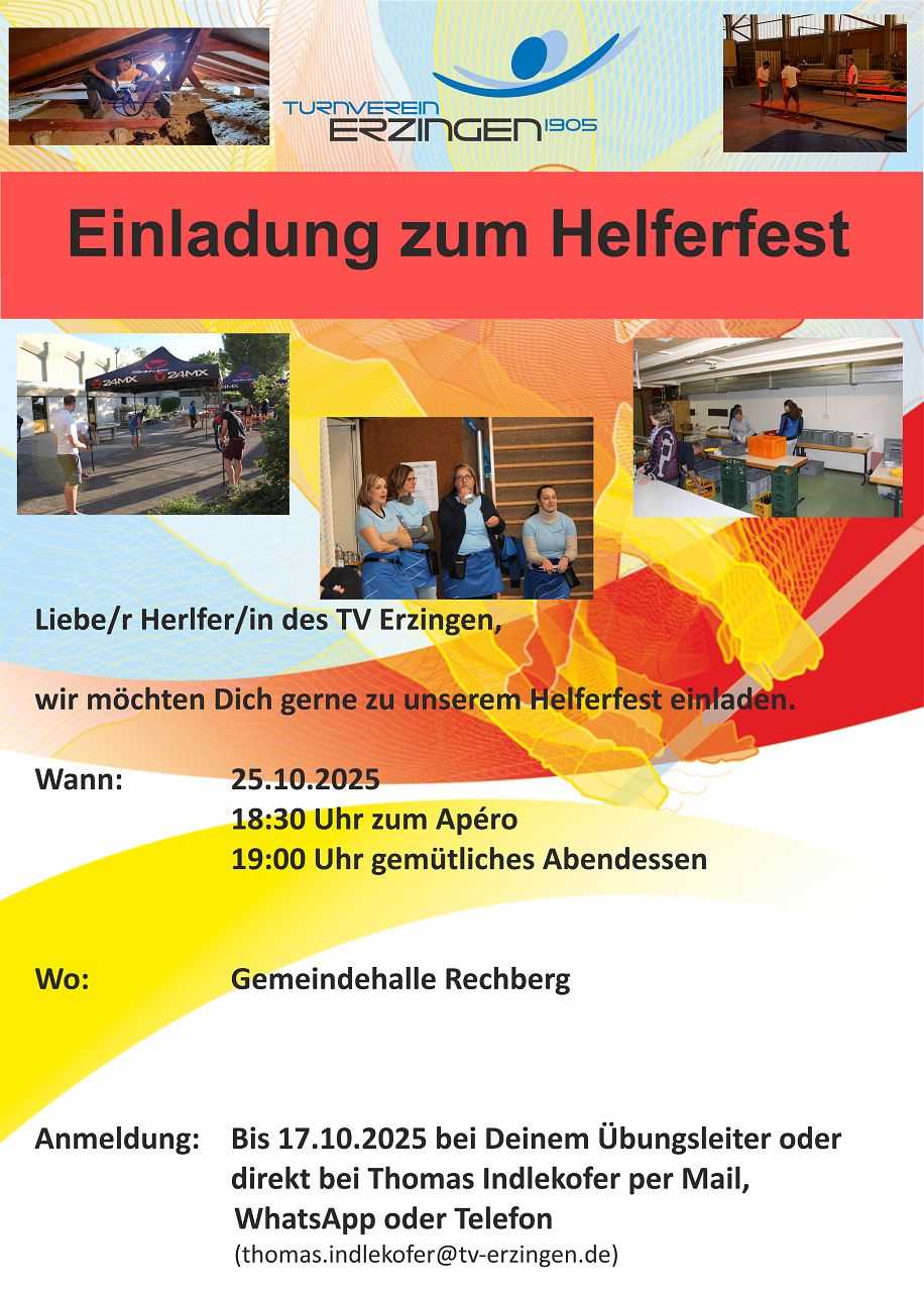 Einladung Helferfest Rechberg 2025 k